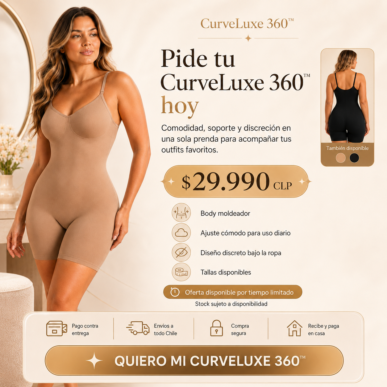 CurveLuxe 360™ | Body Moldeador Invisible