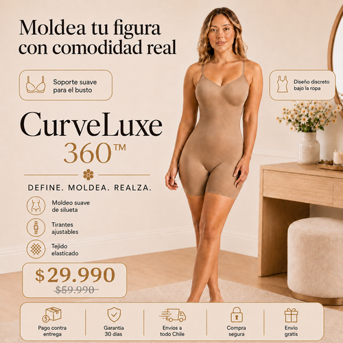 CurveLuxe 360™ | Body Moldeador Invisible